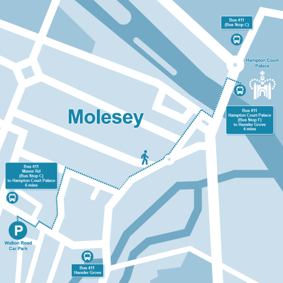 Take the hassle out of parking and reserve your Hampton Court Palace Garden Festival parking at